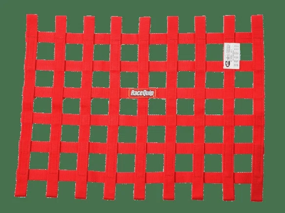 Sfi Ribbon Window Net Red - 725015RQP